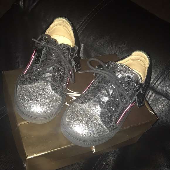 Giuseppe Zanotti Glitter Sneakers only worn twice